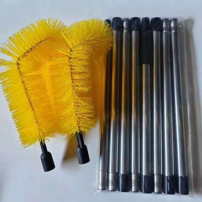 Telescopic Gutter Cleaning Brush — Ladder-Free Roof & Drain Cleaner