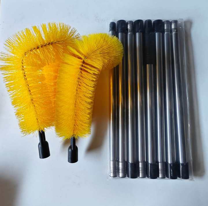 Telescopic Gutter Cleaning Brush — Ladder-Free Roof & Drain Cleaner
