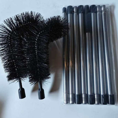 Telescopic Gutter Cleaning Brush — Ladder-Free Roof & Drain Cleaner